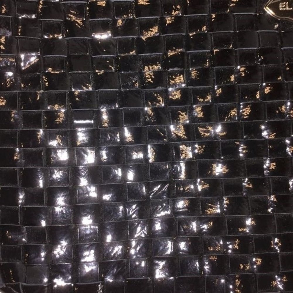 ELLIOTT LUCCA Small Black Leather purse